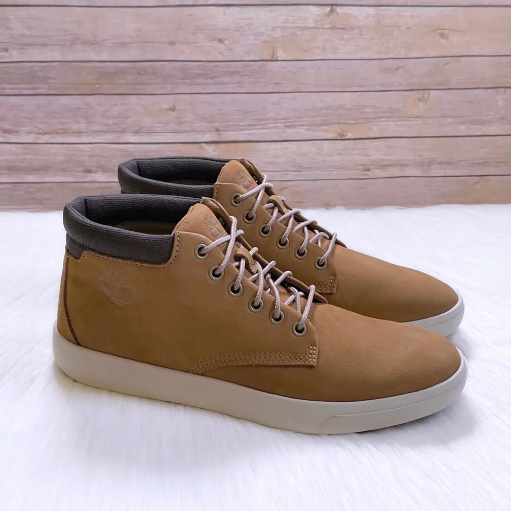 Timberland Men’s Ashwood Park Wheat Chukka Boots - Picture 1 of 7